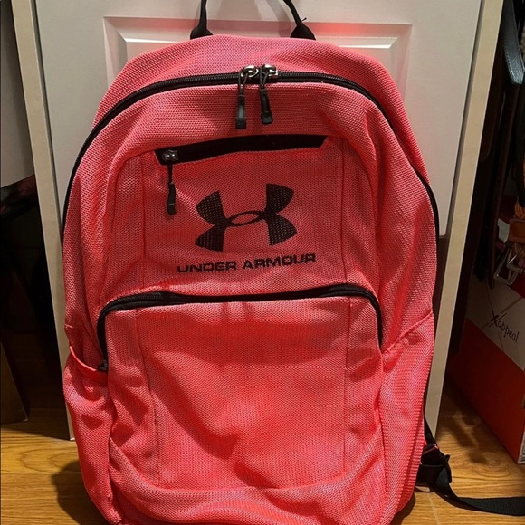 Neon Pink Under Armour Bookbag - Picture 1 of 4